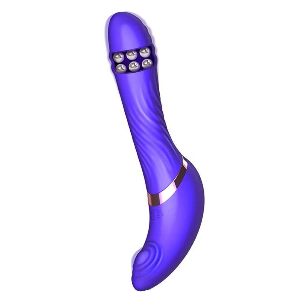 Wibrator pulsacyjny z obrotowymi kulkami