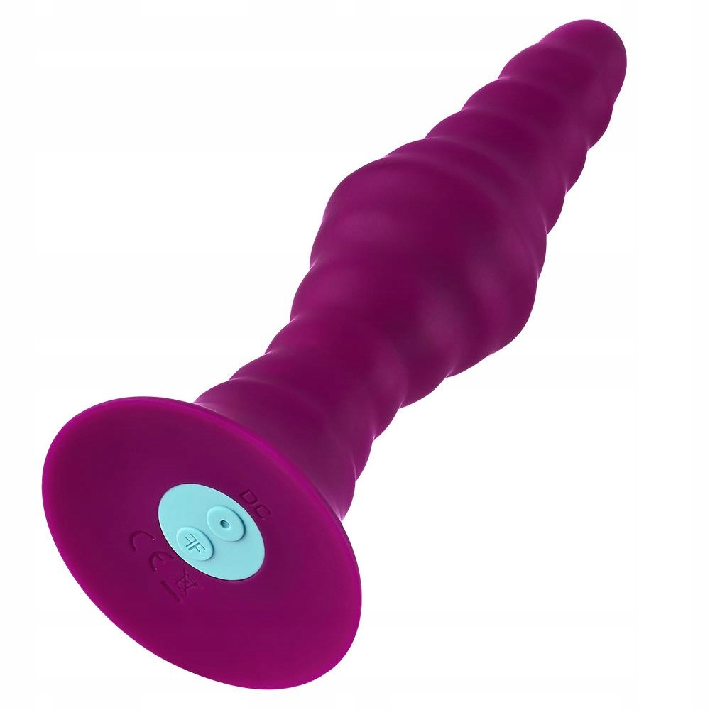 Wibrator wtyczka analna z pilotem.