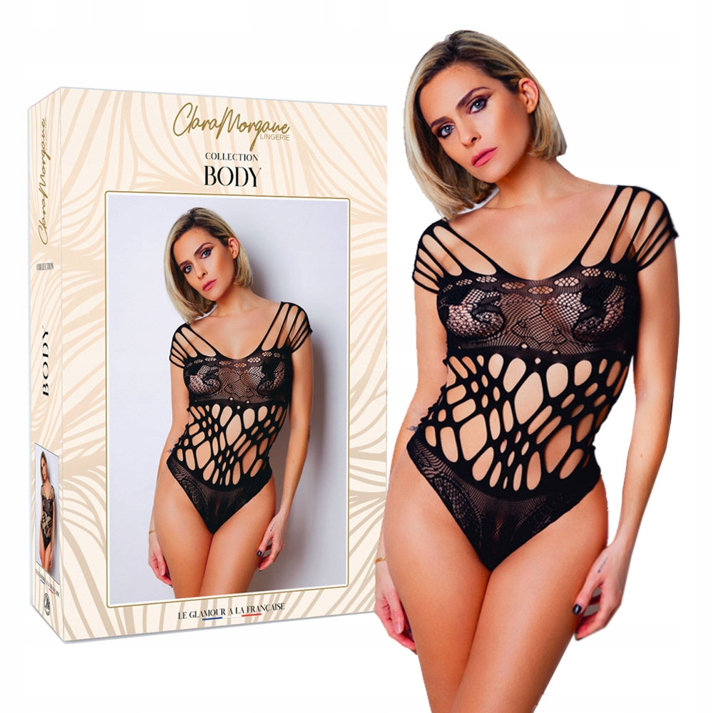 Body siateczkowe z ozdobnymi paseczkami.