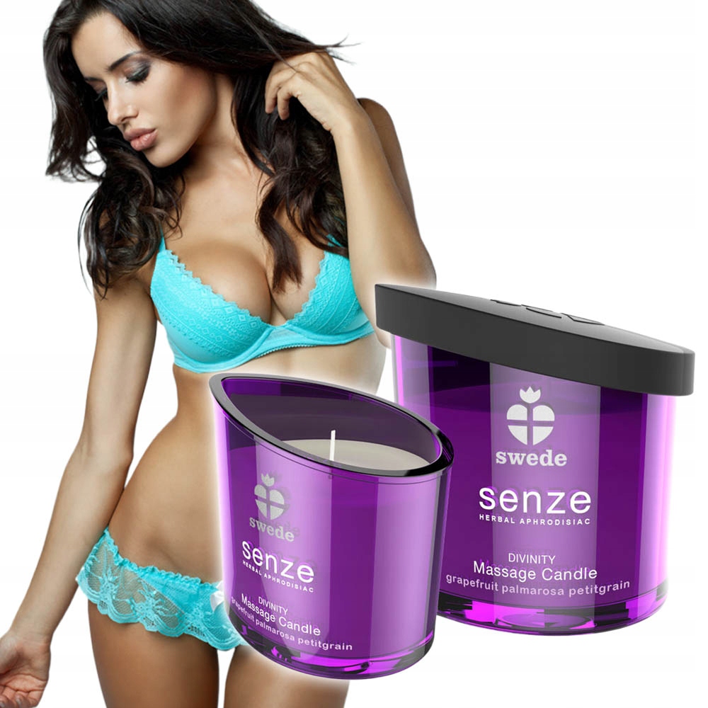 Olejek do masażu w świecy 50 ml. Zapach grejpfrut, palmarosa.