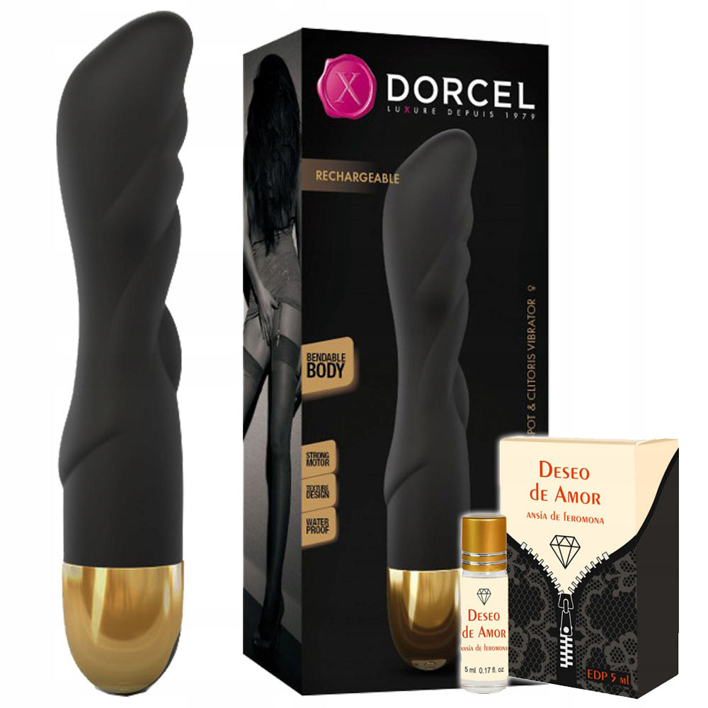 Wibrator luksusowy, wielofunkcyjny. Gratis Perfumy