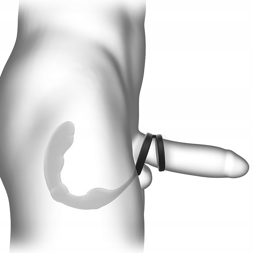 Masażer prostaty, krocza, jąder. Pilot. Feromony