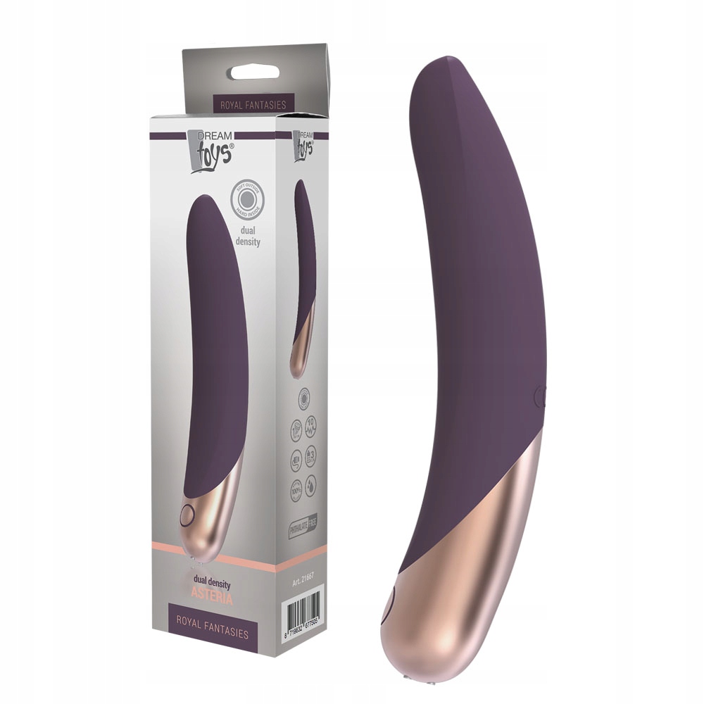 Wibrator do punktu G. Silikonowy 21 cm.