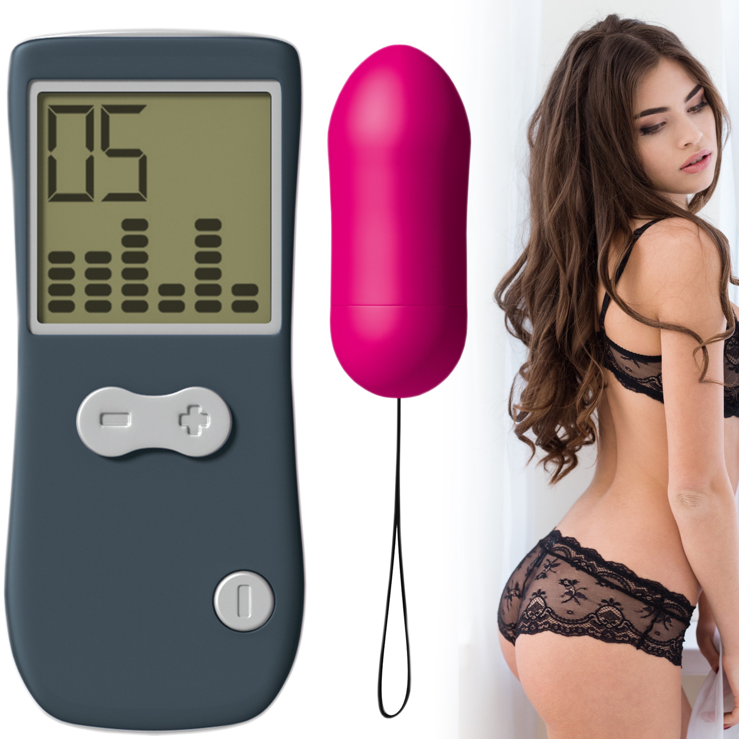 Jajeczko dopochwowe z wibracjami + perfumy 5 ml.