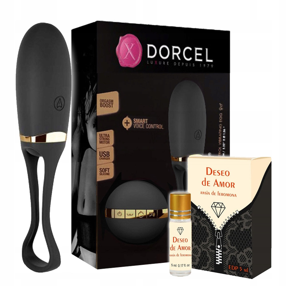 Jajeczko dopochwowe na pilota. Perfumy gratis