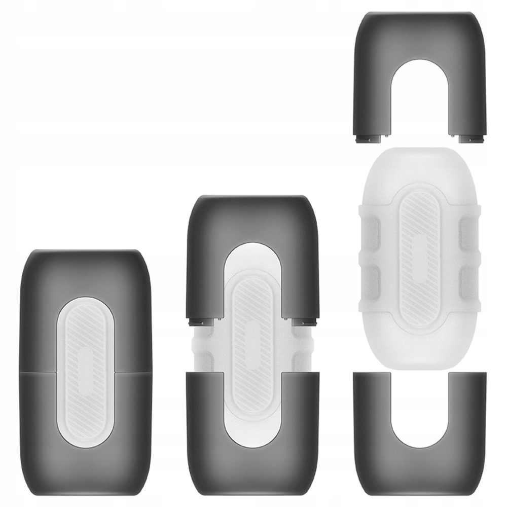 Masturbator dwustronny, usta i pochwa, wewnętrzna tekstura.