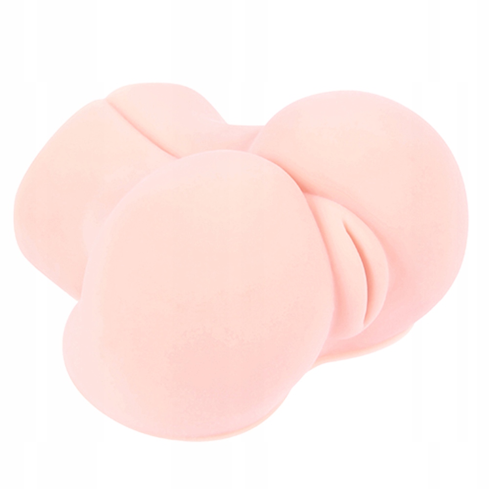 Masturbator, wypięte pośladki z ciasną pochwą.