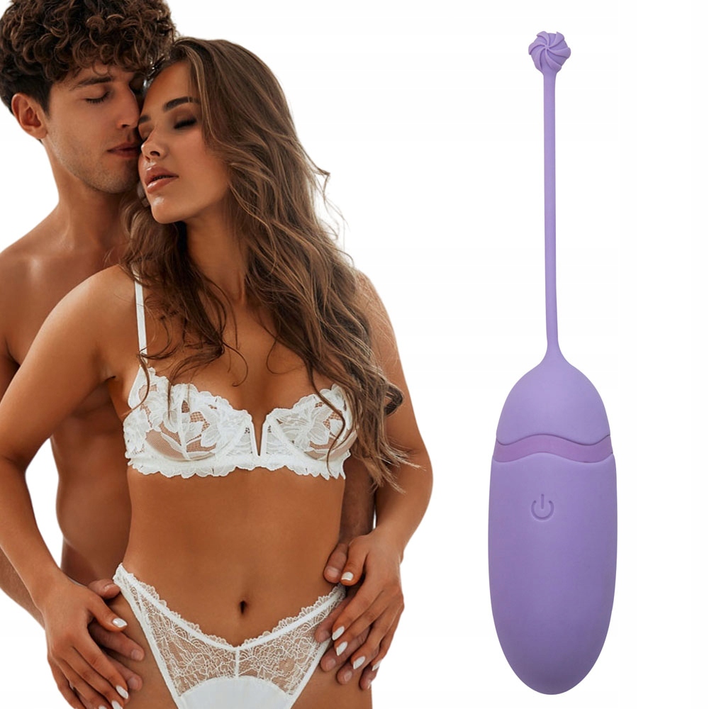 Jajeczko dopochwowe, silikonowe. Sterowane pilotem.