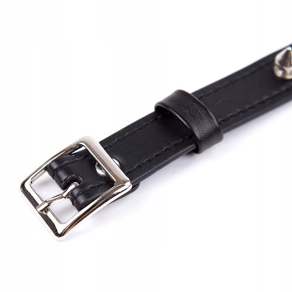 Obroża z kolcami, regulowana. BDSM. Choker.