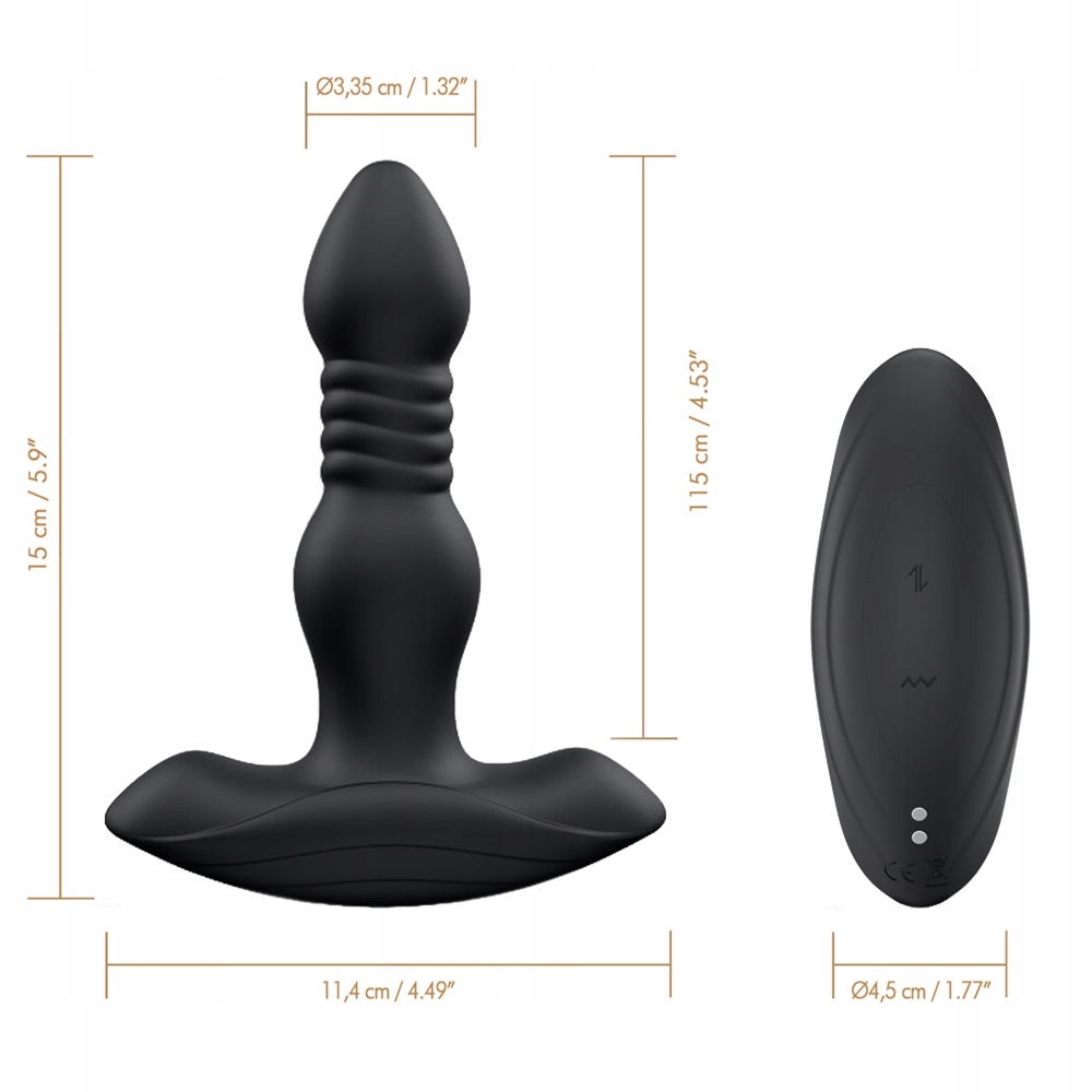 Stymulator pochwy i odbytu. Feromony gratis.