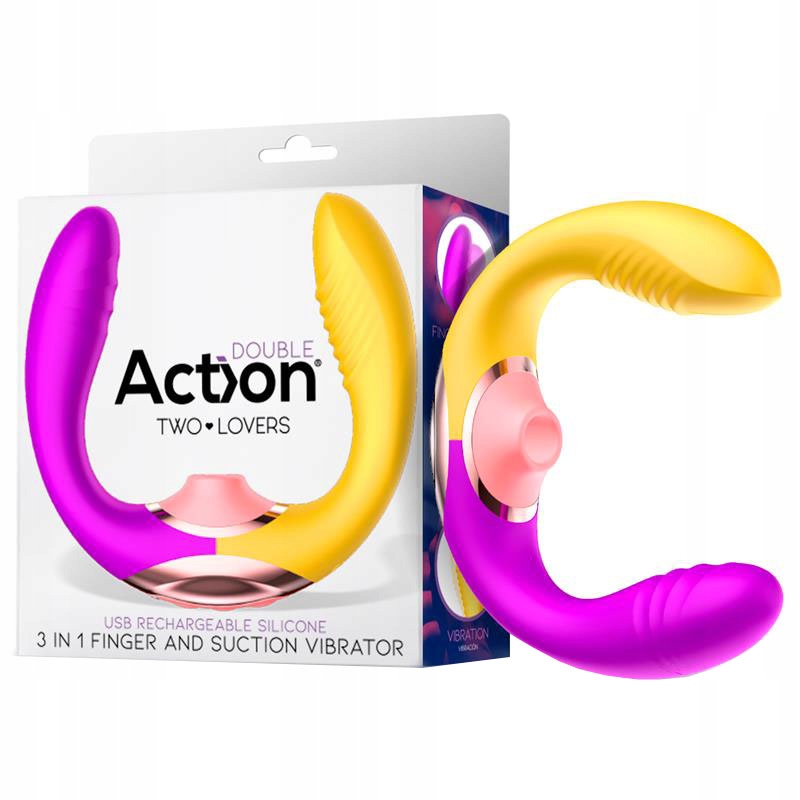 Stymulator 3w1. Potrójna stymulacja dla par.