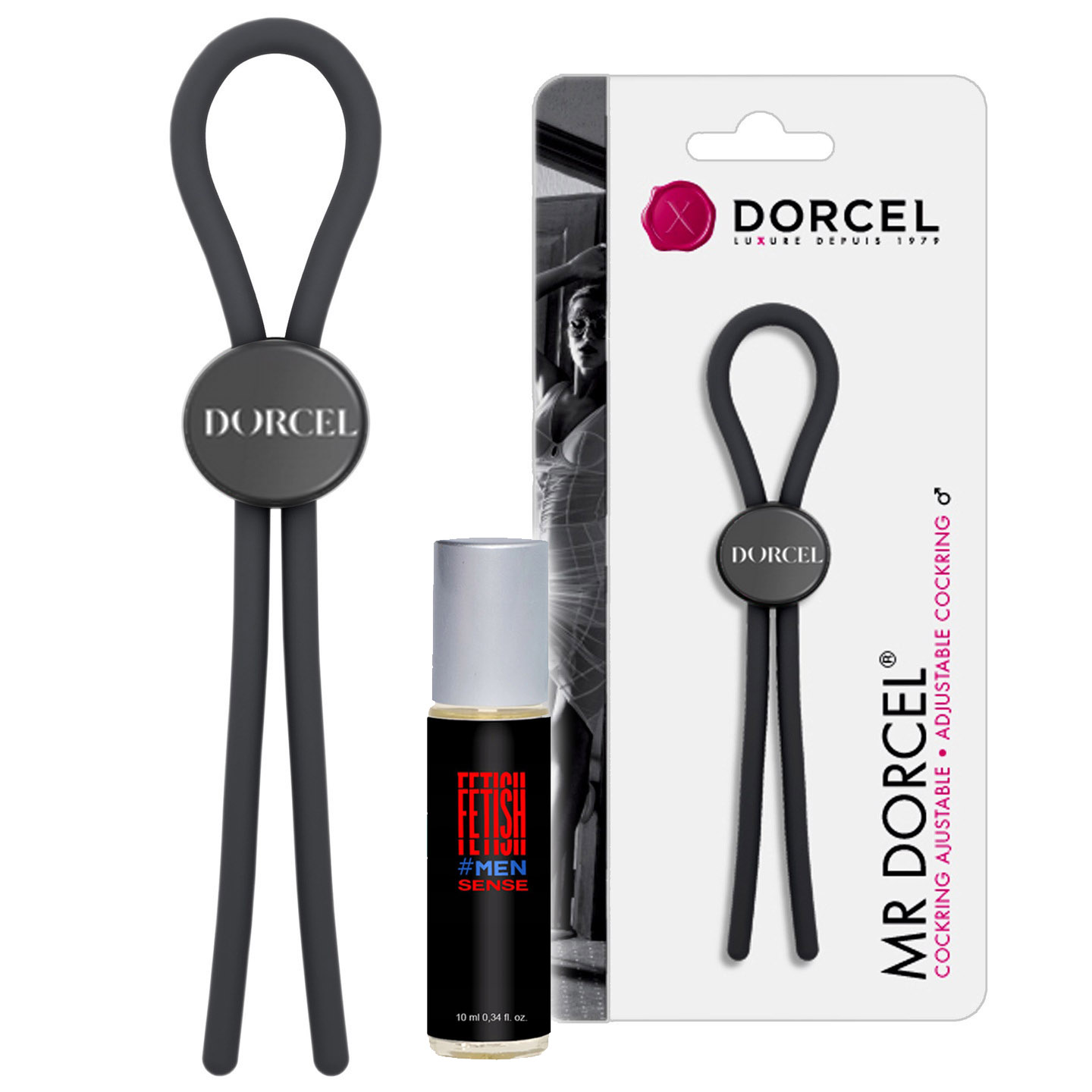 Zacisk na penisa, uniwersalny i feromony męskie