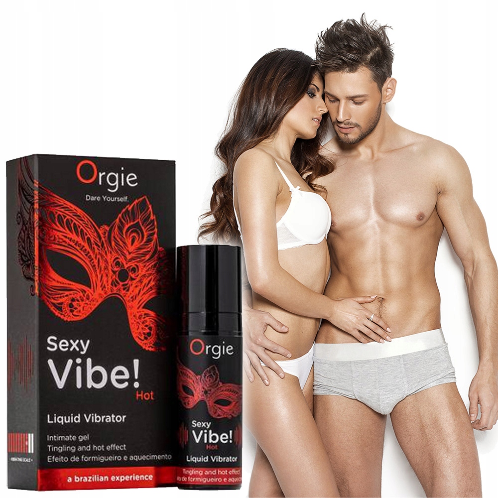 Żel rozgrzewający, intymny dla kobiet i mężczyzn.