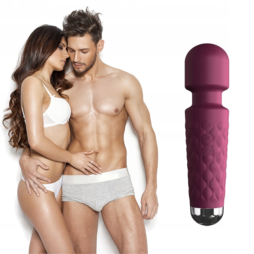 Masażer łechtaczki, mini wand. 20 trybów wibracji.