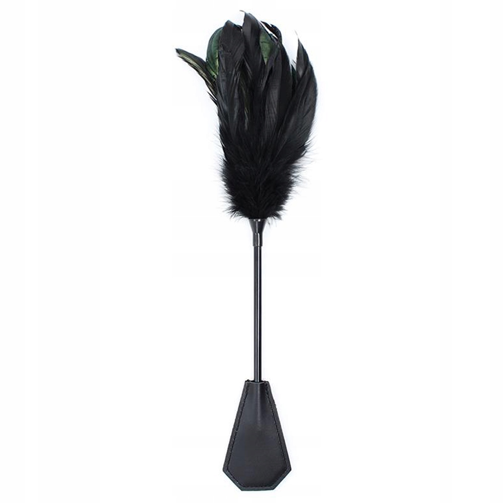 Erotyczna packa do zabaw BDSM, z piórkiem.