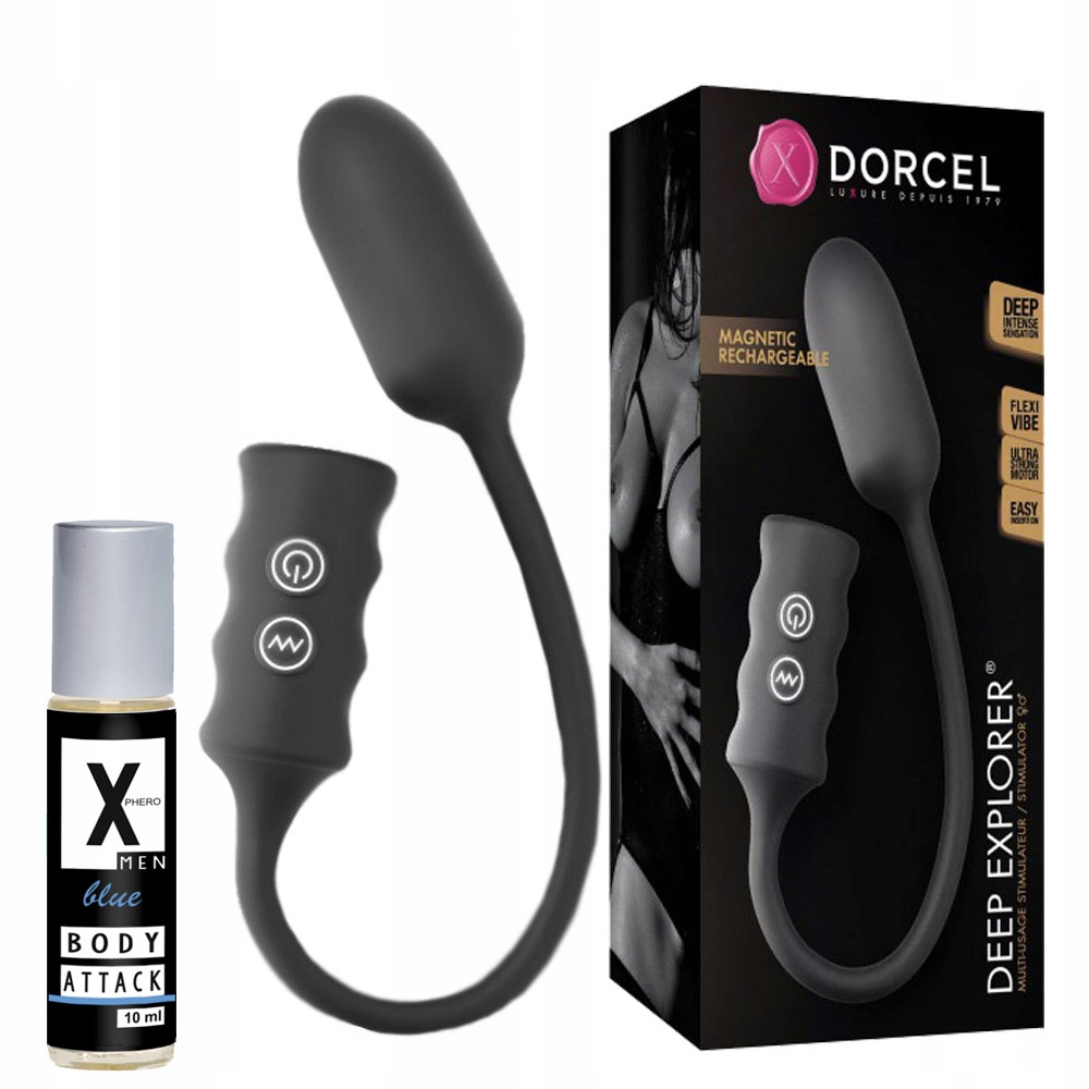 Masażer wielofunkcyjny dla par + perfumy 10 ml.