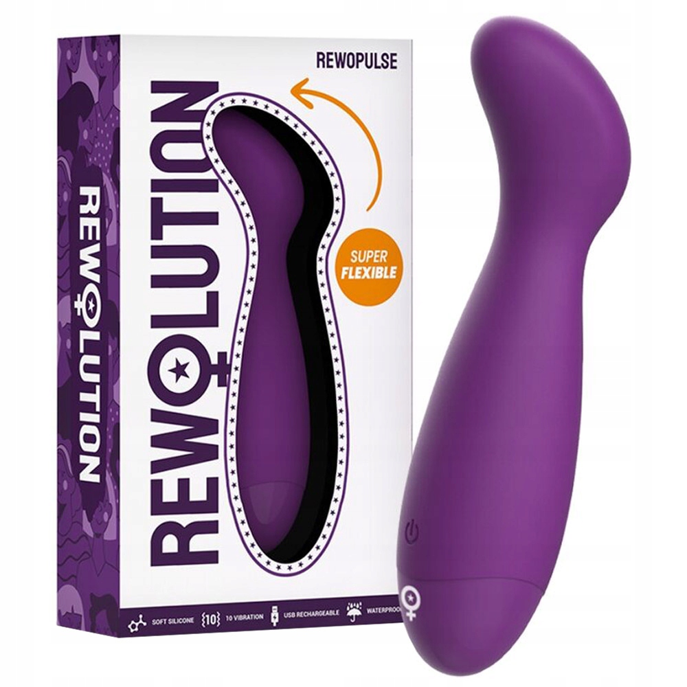 Wibrator do punktu G. 10 trybów wibracji. Dopochwowe pieszczoty.