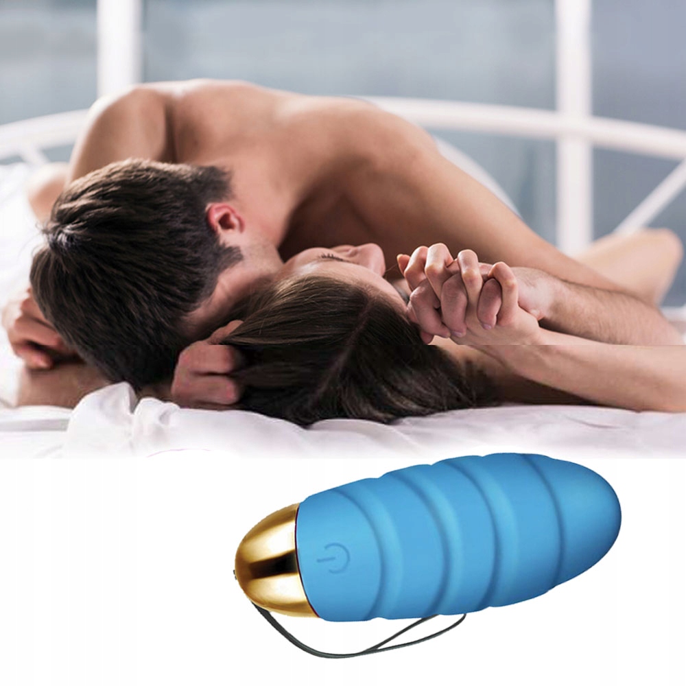 Wibrujące jajeczko dopochwowe z pętelką.