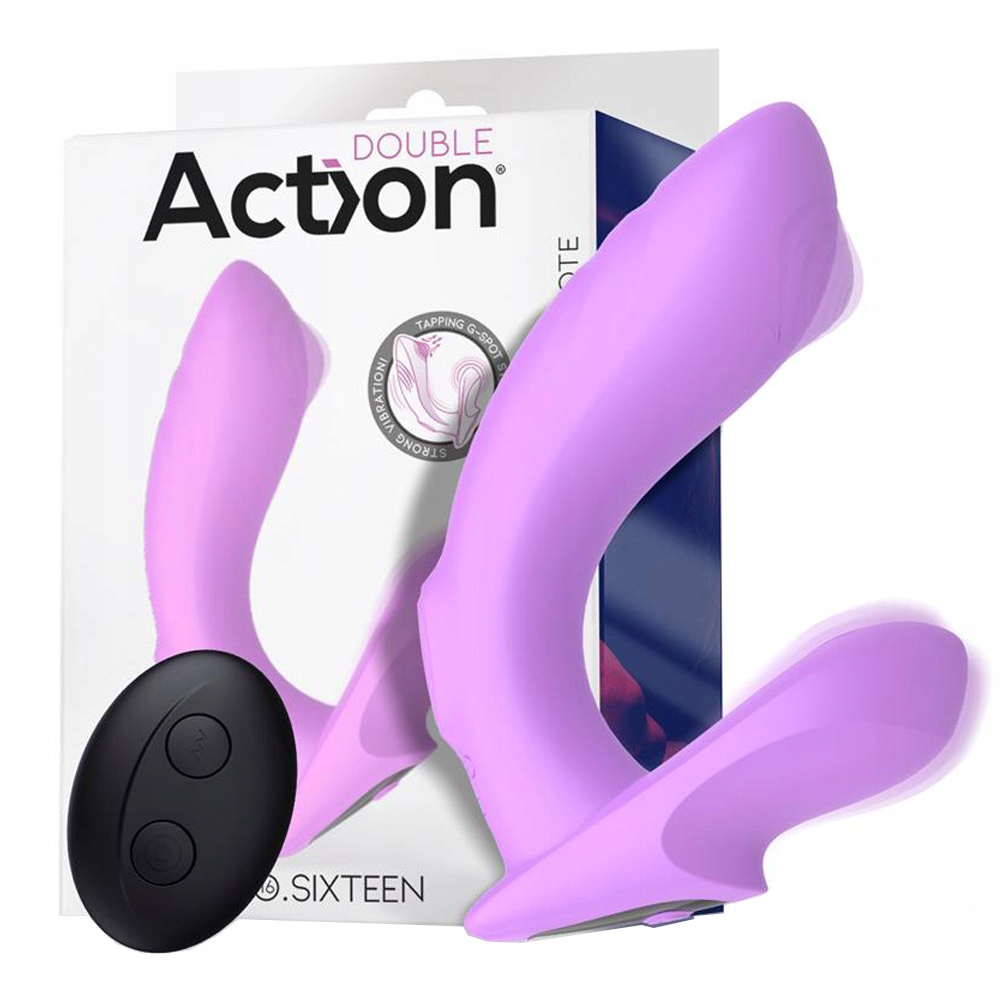 Stymulator łechtaczki i punktu G, 2 silniki.