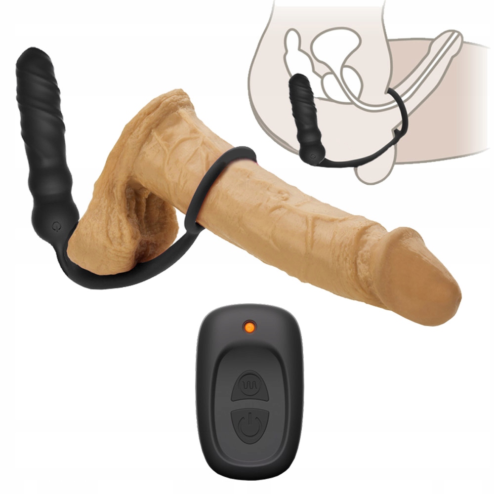 Stymulator prostaty z wibracjami + perfumy męskie.