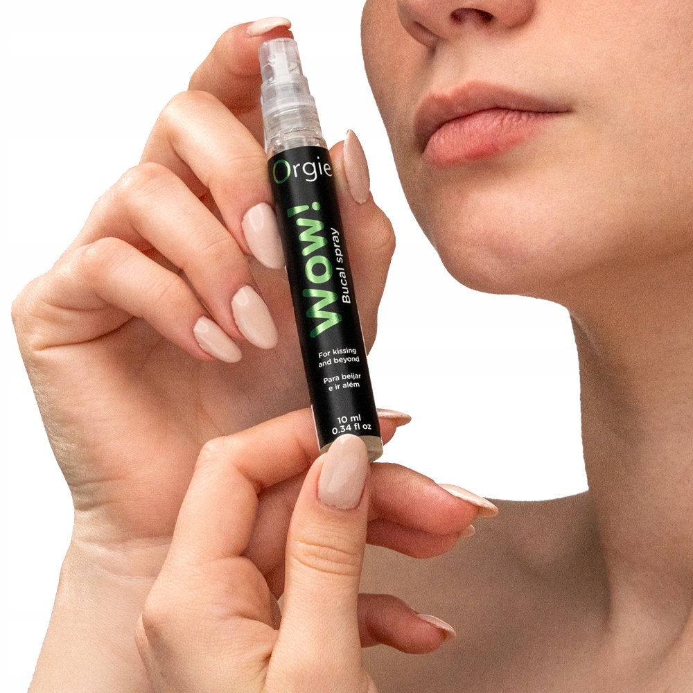 Spray do seksu oralnego dla kobiet i mężczyzn.