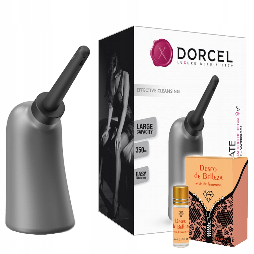 Irygator intymny do lewatywy + perfumy gratis