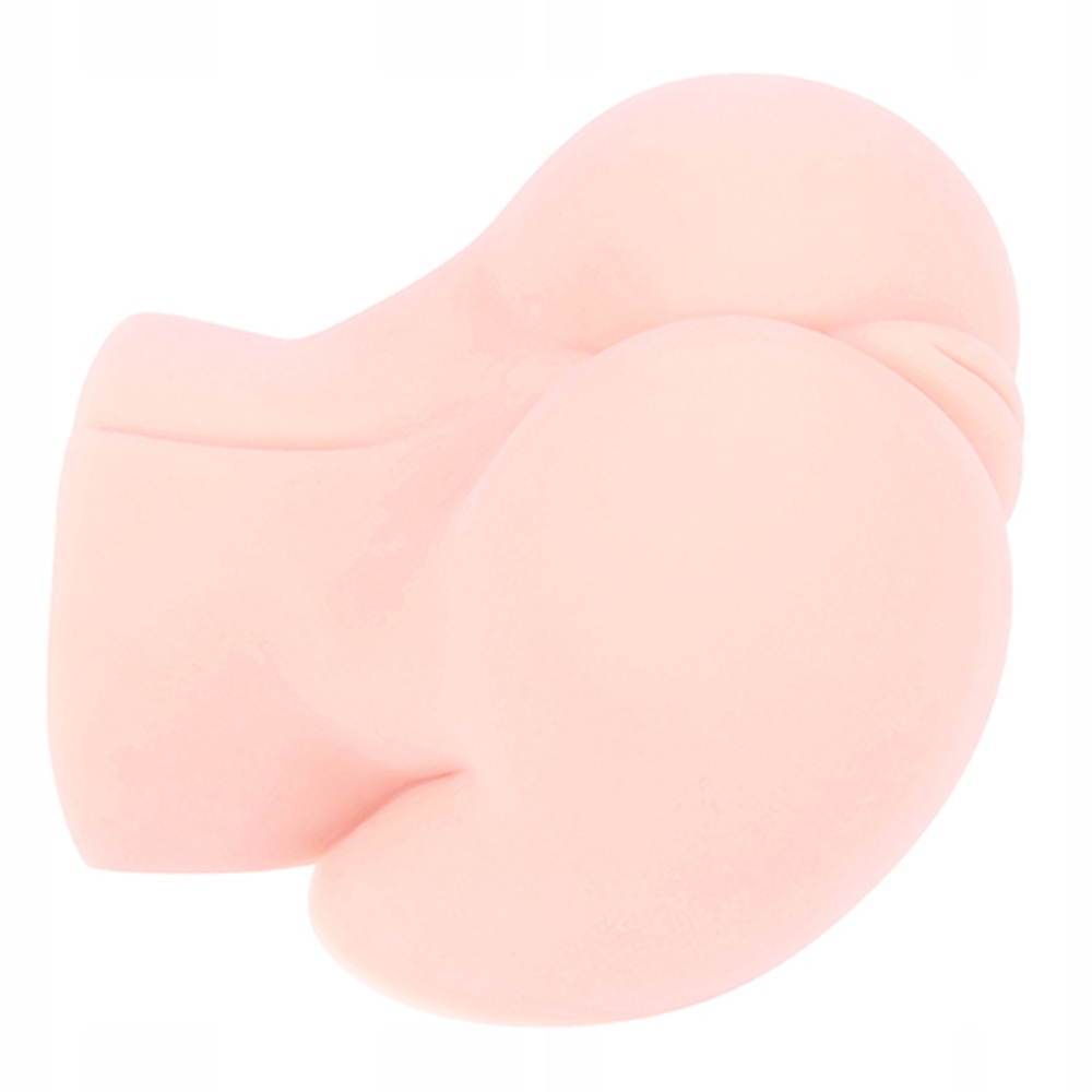 Masturbator, wypięte pośladki z ciasną pochwą.