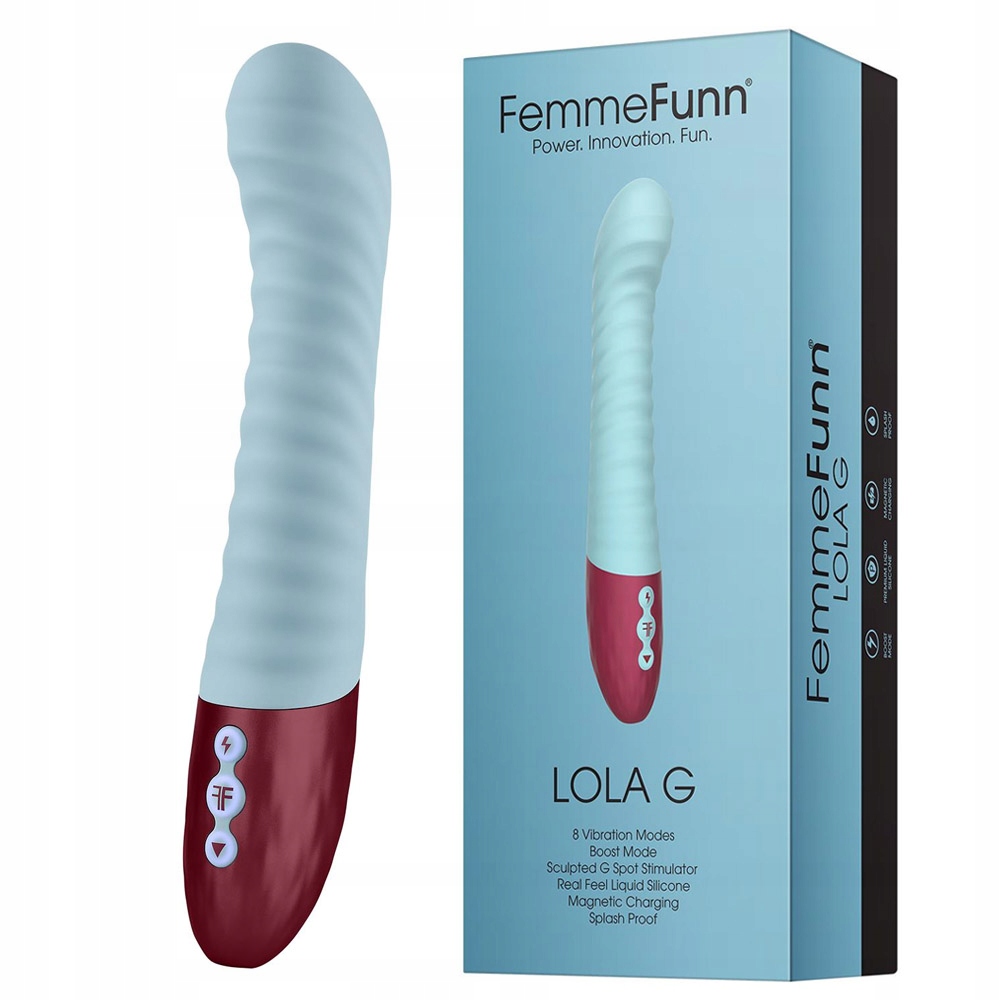 Wibrator do punktu G. 8 wibracji, silikonowy.