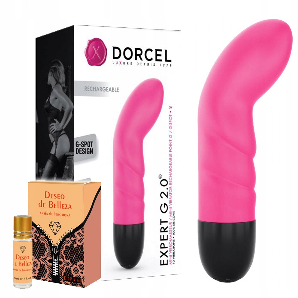 Wibrator do pochwy, masażer do punktu G + Feromony