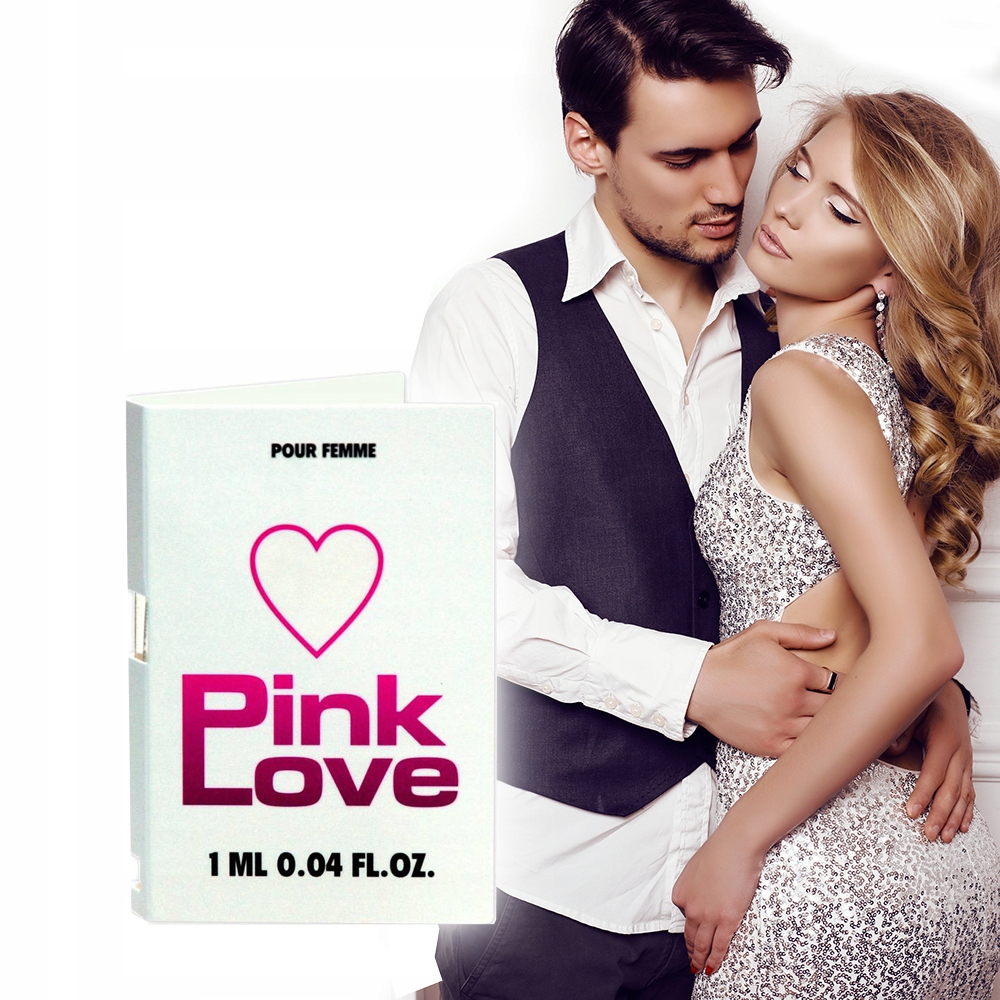 Próbka perfumy damskie, feromony. Pink Love 1 ml.