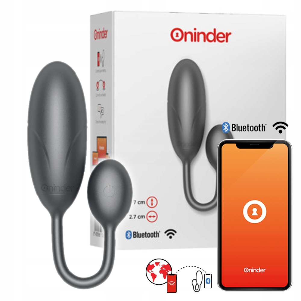 Jajko do pochwy z wibracjami, silikonowe. Masażer łechtaczki.