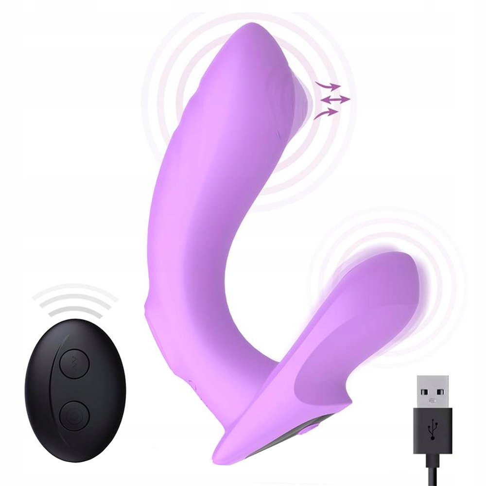 Stymulator łechtaczki i punktu G, 2 silniki.