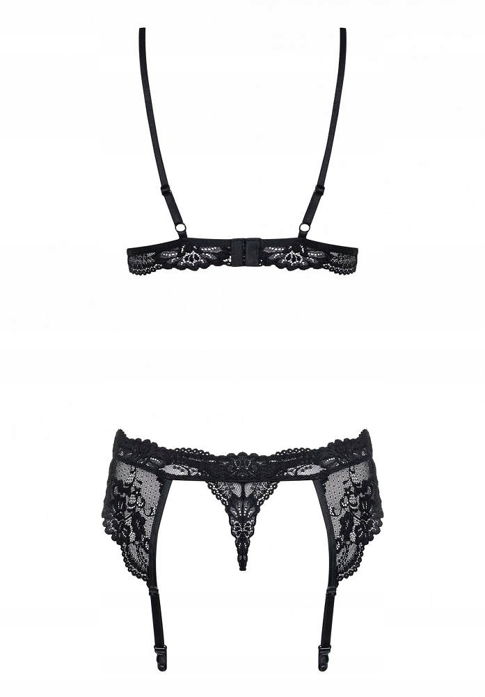 Komplet bielizny 3 częściowy Obsessive r. S/M