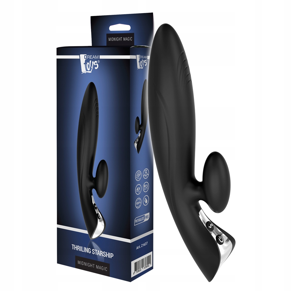 Wibrator wielofunkcyjny. 12 wibracji.