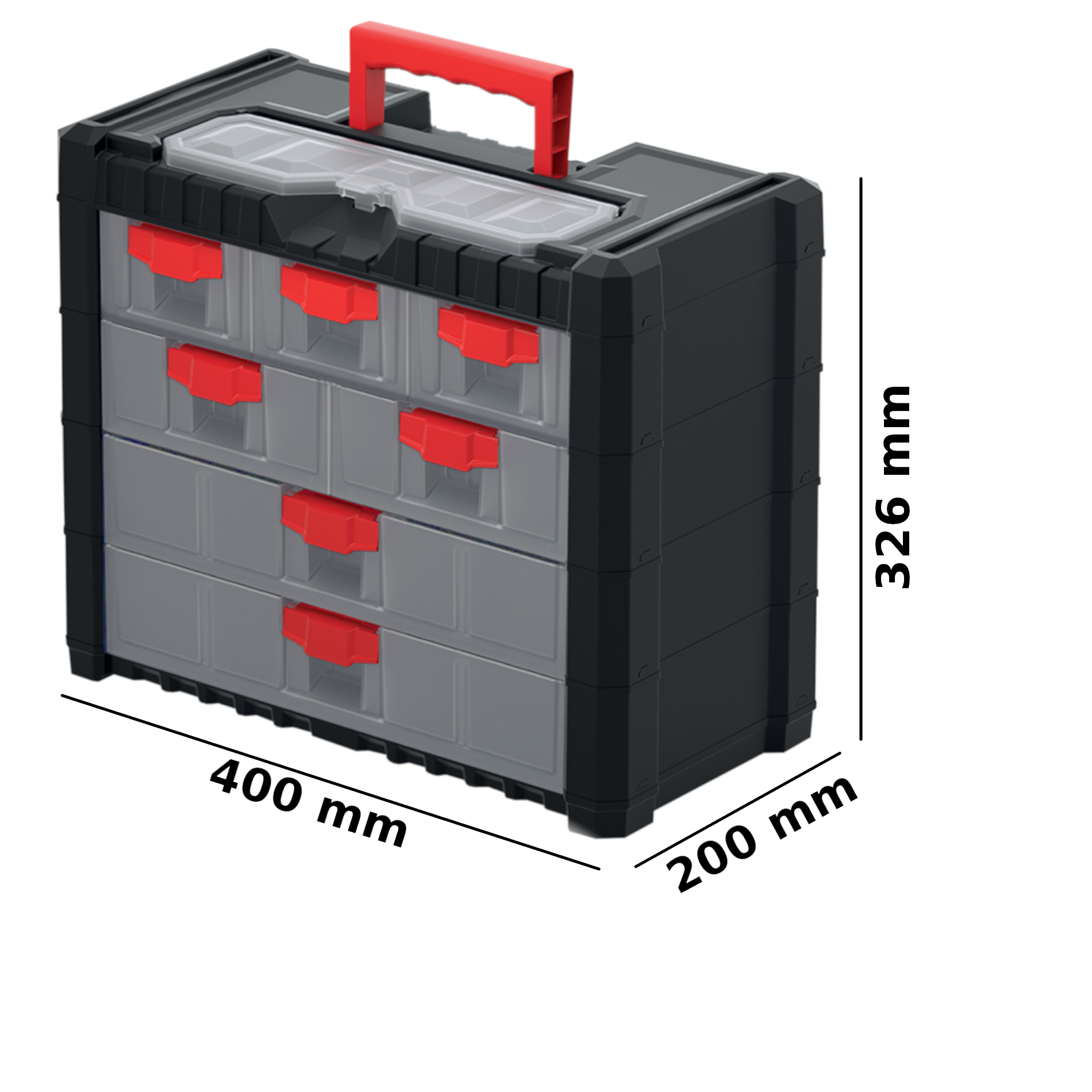 ORGANIZER NARZĘDZIOWY MULTICASE CARGO 40 KMC401