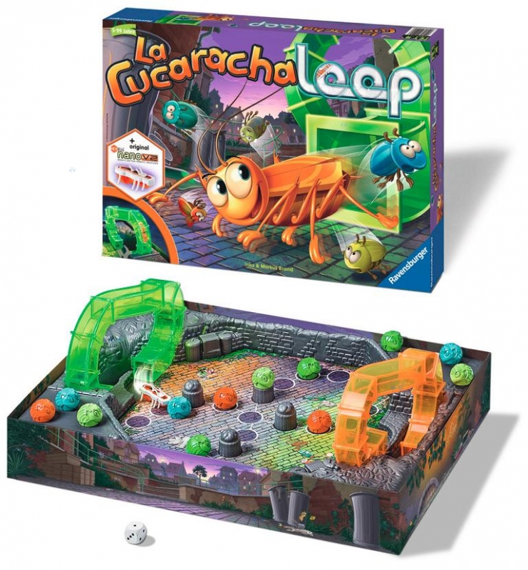 la cucaracha loop karaluch - robot hexbug