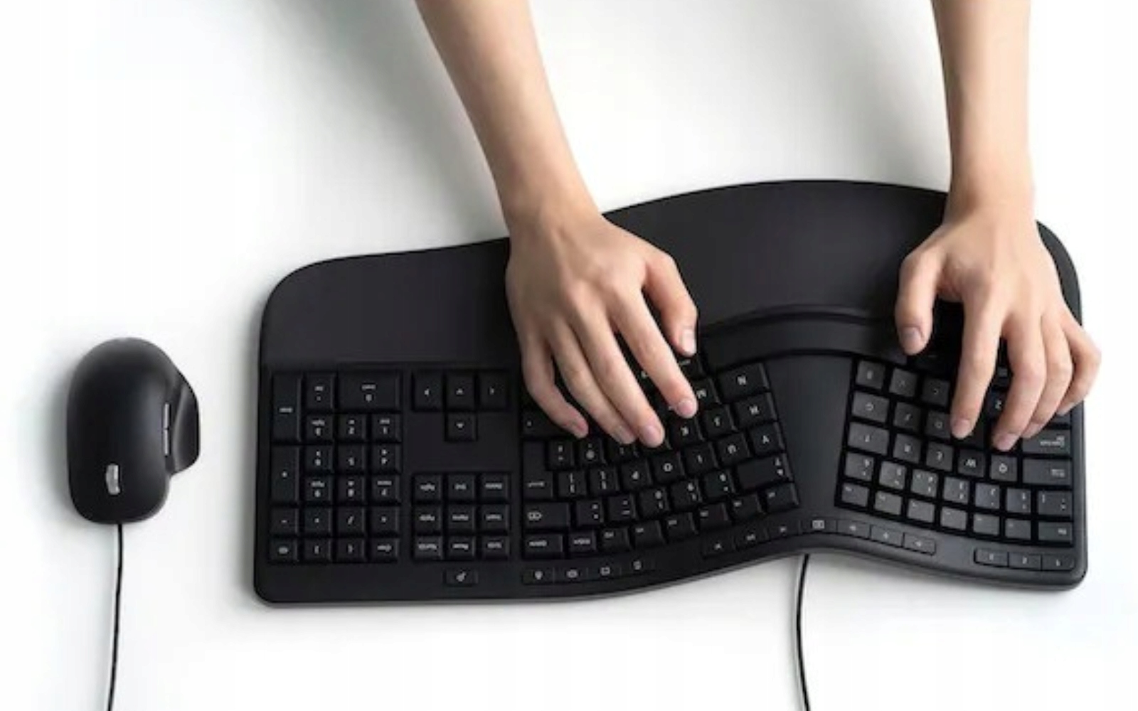 Microsoft Wireless Keyboard + Maus Ergonomisches Desktop Convenience Set - Bild 7 von 16