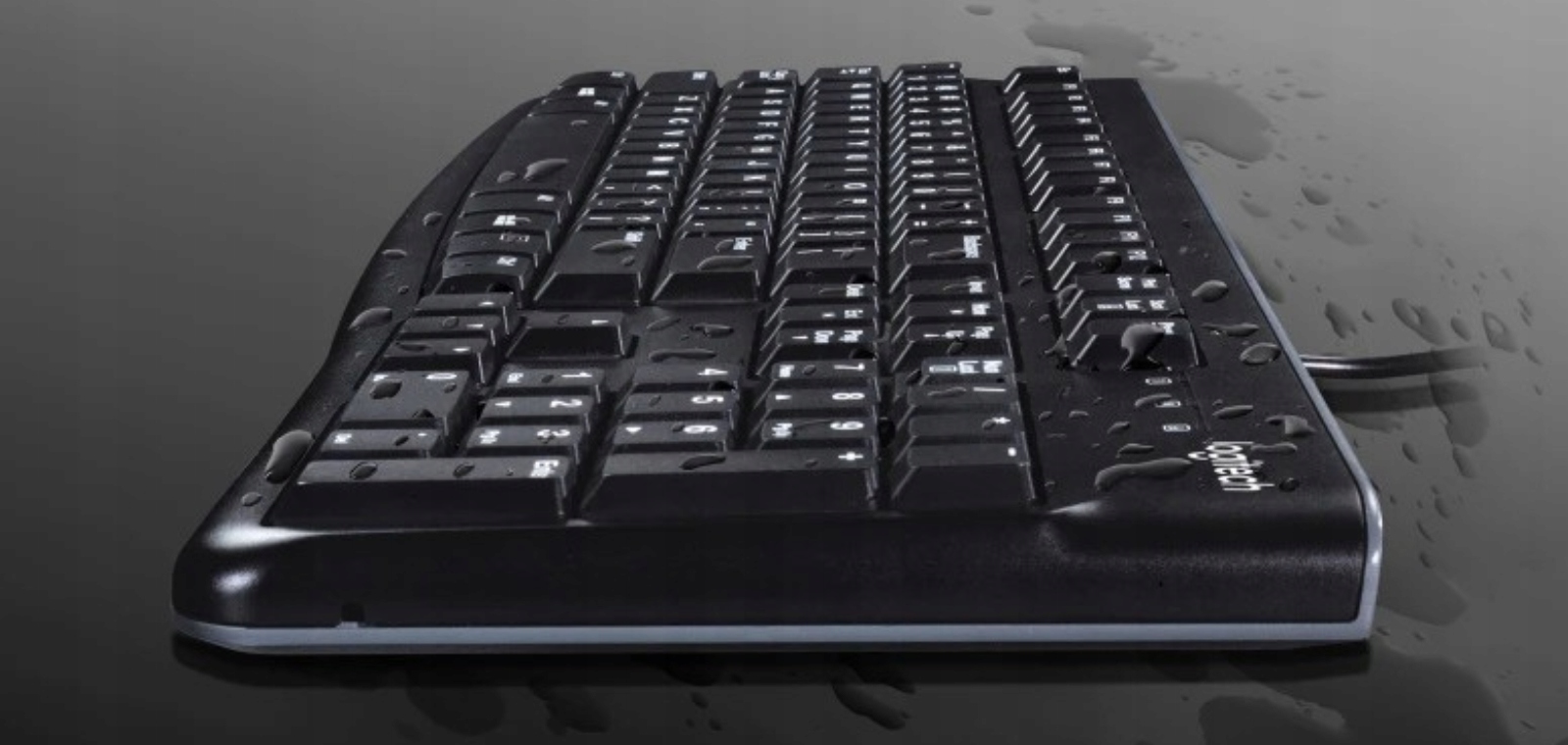 Logitech Kabelgebundenes Kit MK120 Schwarz USB ERGONOMIC - Bild 10 von 16