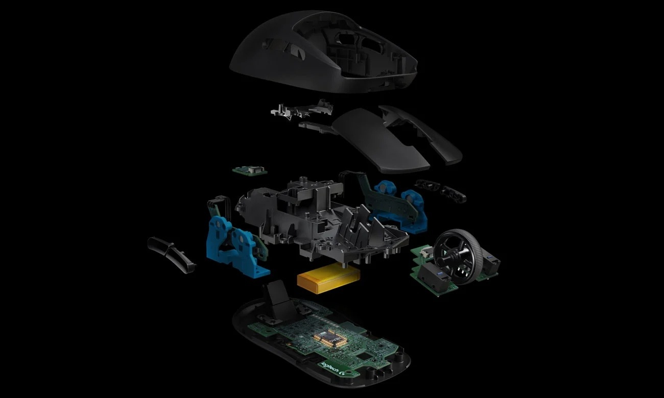 Logitech G PRO LIGHTSPEED Kabellose optische HERO 25K Gaming-Maus - Bild 10 von 16
