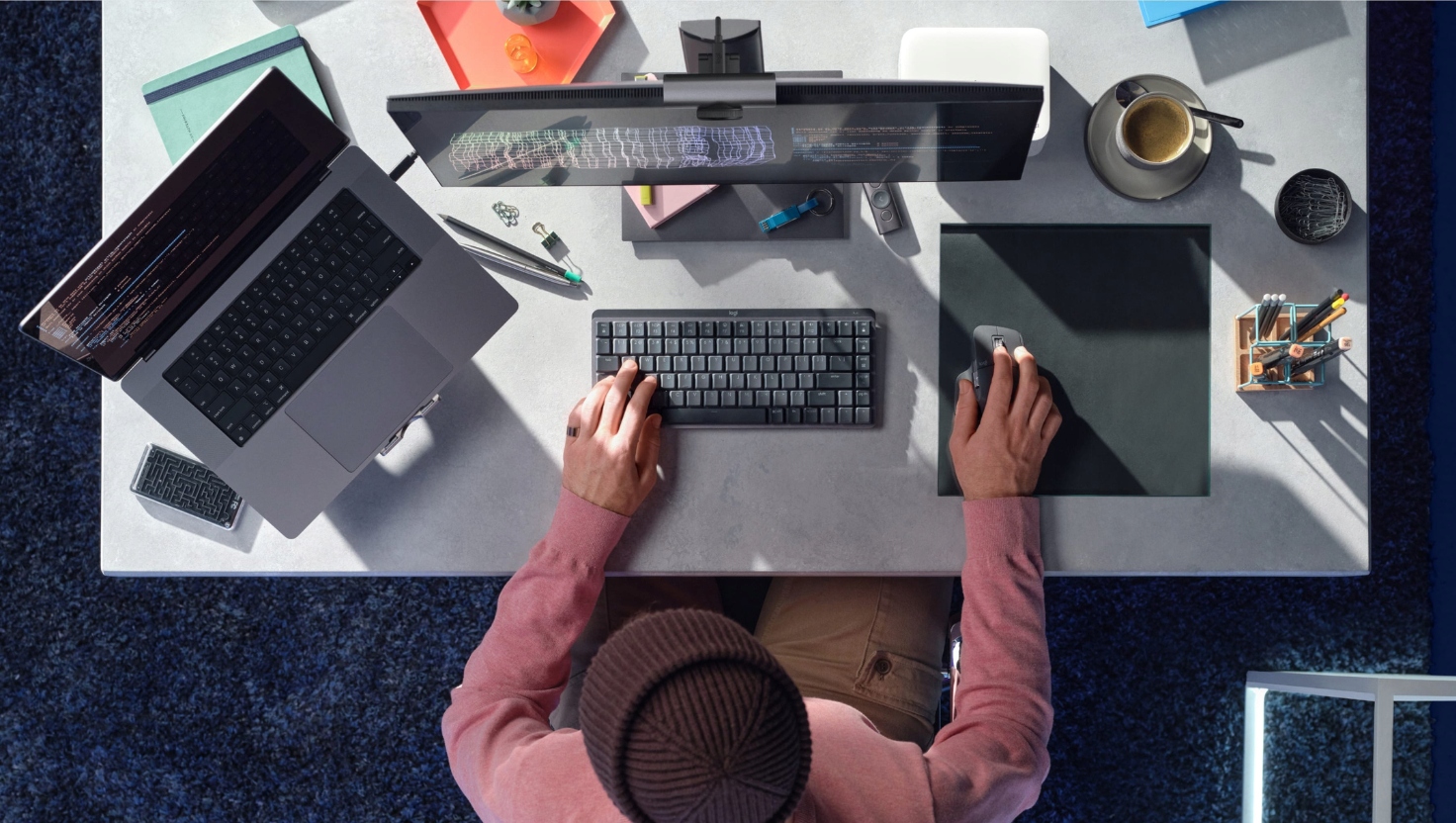 Logitech MX Master 3S Graphit Kabellose Maus IDEAL ZUM ARBEITEN MIT - Bild 9 von 16