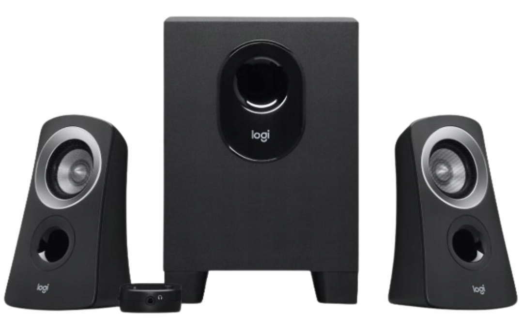 Logitech Lautsprecher Z313 2.1 Klinke 3,5 mm 25W / 50W mit Subwoofer verkabelt - Bild 15 von 16