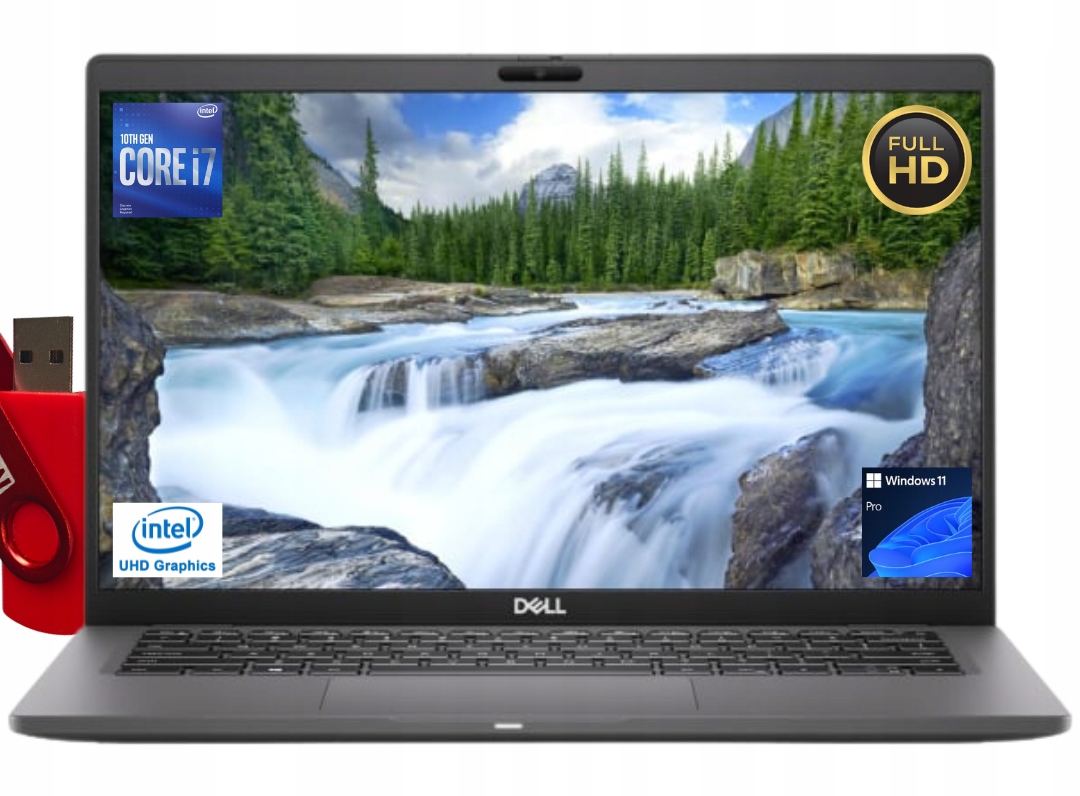 Laptop Dell Latitude 7410, i7-10610U, 32GB RAM, 512GB SSD, 14
