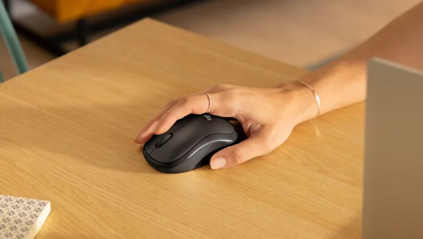 Logitech Maus M240 optisch Wireless Bluetooth 3 Tasten 4000 dpi - Bild 11 von 16