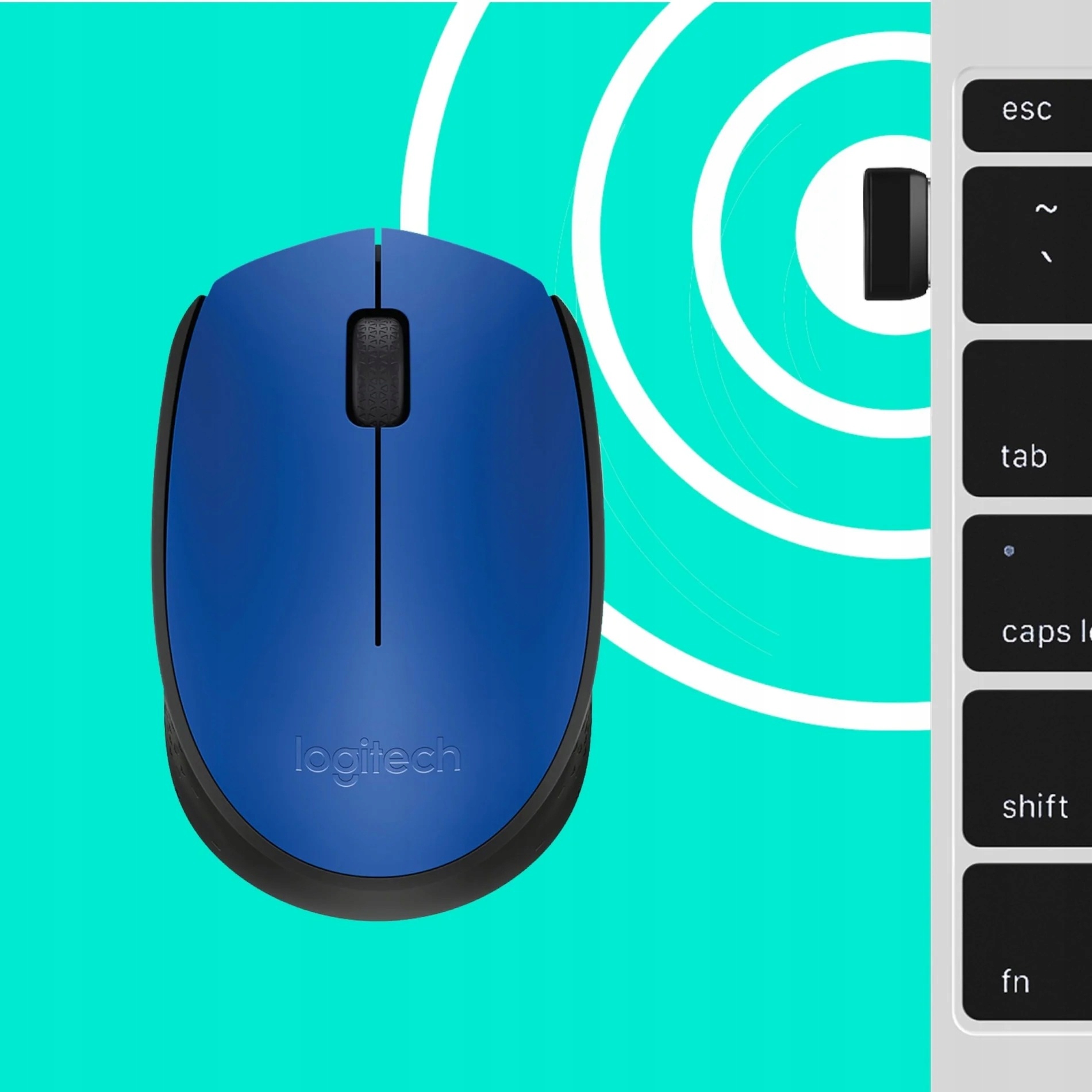 Logitech Wireless Mouse M170 kabellos Funk 1000 dpi Optisch für Computer PC - Bild 7 von 16