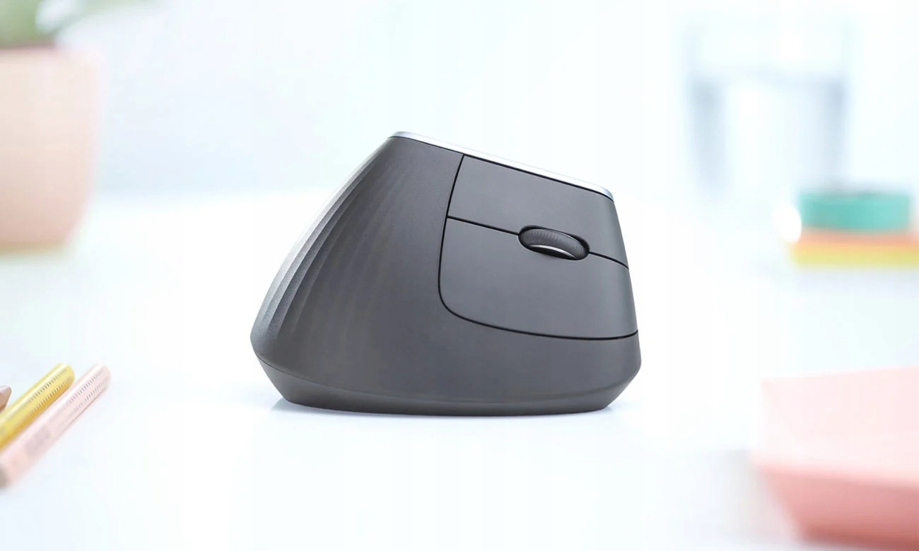 Logitech Wireless Mouse MX Vertical Graphite USB Bluetooth TO WORK - Bild 12 von 16