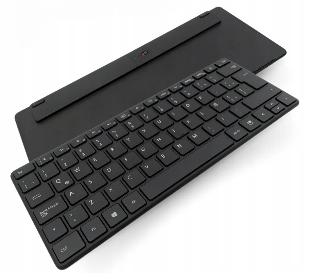 Microsoft BT Compact 2.4GHz Wireless Keyboard Schwarz zum Schreiben - Bild 5 von 16