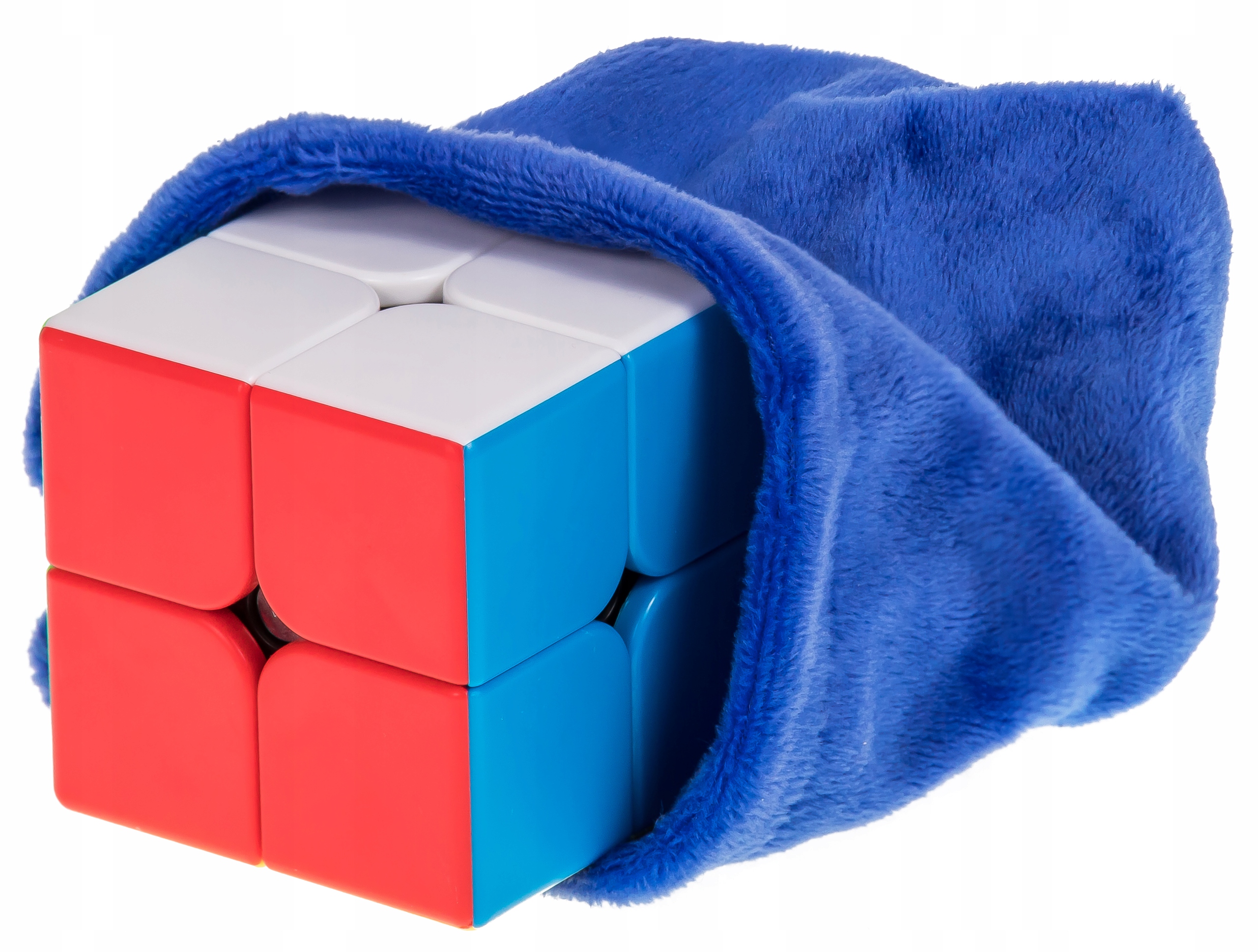 UNIWERSALNY ETUI FUTERAŁ NIEBIESKI WSZYSTKICH KOSTEK RUBIKA