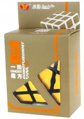ORYGINALNA KOSTKA RUBIKA YJ Ghost Cube Gold