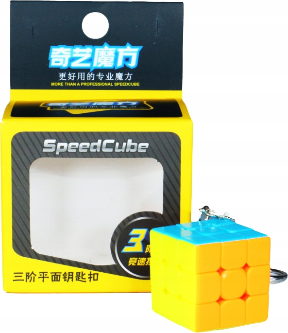 ORYGINALNA KOSTKA RUBIKA QiYi 3x3x3 Brelok 30mm