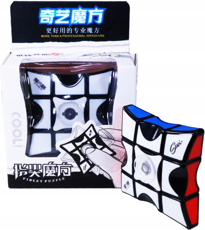 ORYGINALNA KOSTKA RUBIKA QiYi 1x3x3 Fidget Spinner